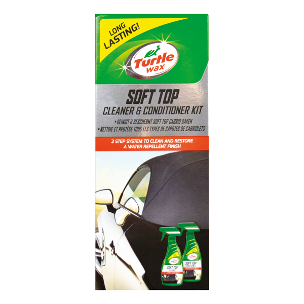 Turtle Wax 51772 Convertible roof cleaner SOFT TOP 2X500ml, Turtle Wax